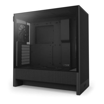 NZXT H5 Flow 2024 - Compact ATX Mid-Tower PC Gaming Case - High Airflow - 2 x 120mm Fans Included 