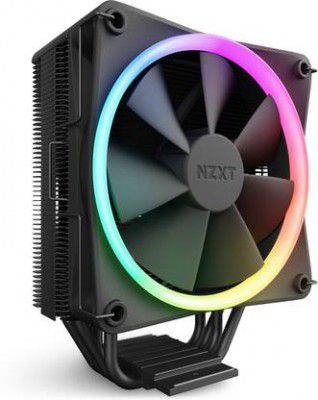 Nzxt T120 RGB For Intel LGA1700/115X/1200 & AMD AM5/AM4 Cooler  (Black)