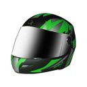 O2 Max Pro Full Face Helmet with Scratch Resistant Visor, Cross Ventilation & Matte Finish Graphics for Men’s Bike Motorcycle Scooty Riding...