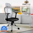 Oakcraft Matrix Ergonomic Chair with Soft Comfortable PP Pads (Grey, Optional Installation Available)...