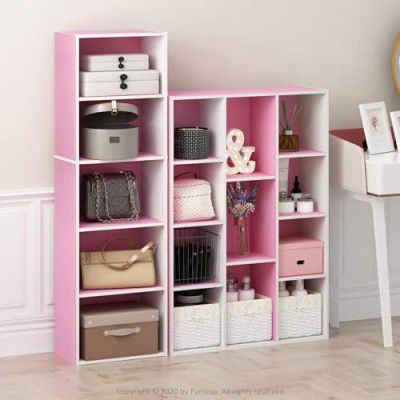 Oakcraft Multipurpose Single Cube Storage Organizer Unit Bed Side Table Type Rack DIY Shelf Cabinet Space Saver