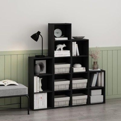 Oakcraft Multipurpose Single Cube Storage Organizer Unit Bed Side Table Type Rack DIY Shelf Cabinet Space Saver