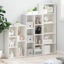 Oakcraft Multipurpose Single Cube Storage Organizer Unit Bed Side Table Type Rack DIY Shelf Cabinet Space Saver...
