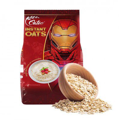 Oateo Instant Oats 1 kg. Naturally Gluten Free, Quick Breakfast