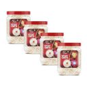Oateo Instant Oats 2kg Jar (Pack of 4- 500g Each) Naturally Gluten Free, Quick Breakfast, Healthy & Delicious. 100% Wholegrain. Suitable for all ages...