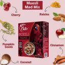 Oateo Mad Mix Muesli 400g | Contains 30% Fruits & Nuts | 100% Oats | No added Sugar | No Wheat or Corn Flakes | Breakfast Cereal of Champions (Pack of 1)...