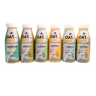 OATMAX Oat Milk Assorted [Pack of 6], 220 ml each