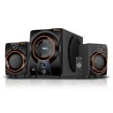 OBAGE Essential-4 2.1 Home Theatre System 60 Watt with HDMI ARC, Digital Bass Treble Control,BT 5.3v, USB,FM and AUX...