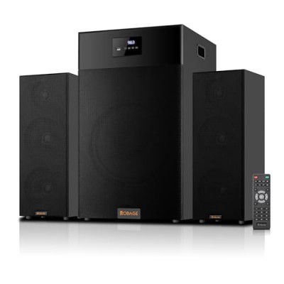 OBAGE Ultra-10 250W 2.1 Soundbar System with 10" Woofer, HDMI ARC, Optical in, Bluetooth V5.3, USB