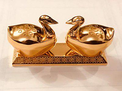 obbi tm Brass Roli Chawal Case (Golden)