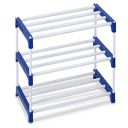 OBBO-foldable Adjustable 3-Tier Shoe Rack ...