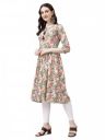 OBF Women's Rayon Printed Anarkali Kurti_Multicolour...