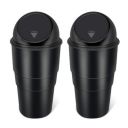 Oblivion Car Dustbin - car accessories 2025 | 2 pc of car dust bins | Plastic Car Trash Bin | Car Trash Can | Mini Car Trash Bin | Portable Trash Can For Car | car accessories for dashboard (Black)...