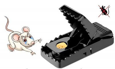 Oblivion Reusable Plastic Portable Mouse Trap Snap Quick Kill Mice Rodent Rat Killer Catcher Effective Sensitive Reusable Durable and Sanitary Traps, Household Catch Rats Mice Mouse (Black, pack of 1)
