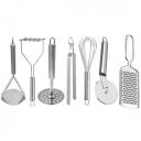 Oc9 Stainless Steel Potato Masher/Pav Bhaji Masher (Pack of 3)...