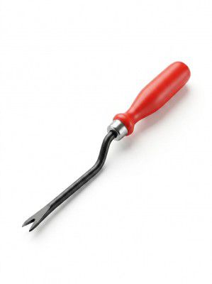 Ocean Mart Hand Weeder - 1 Pc (Orange Handle, Black Blade) 