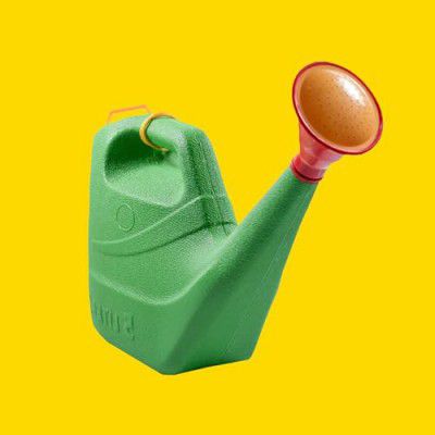 Ocean Mart Watering Can - Green (5L) | Garden Water Can with Built-in Sprayer