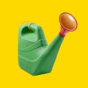 Ocean Mart Watering Can - Green (5L) | Garden Water Can with Built-in Sprayer...
