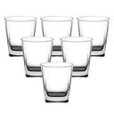 Ocean Plaza Glass Set, 207.02ml, Set of 6, Clear...