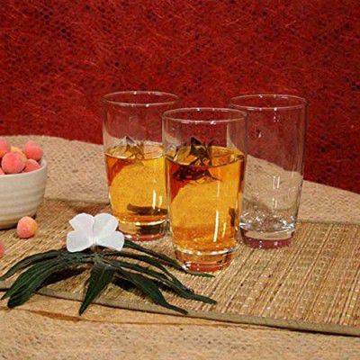 Ocean Tiara Whisky Glass Set (355 ml Clear Pack of 6)