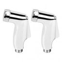 Ocko ABS Health Faucet Gun with Teflon Tape (Silver, Pack of 2)...