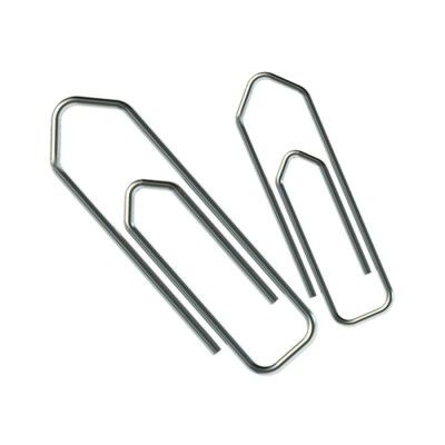 Oddy Paper Clips Nickel Plated - PC-50mm - Set of 10 Dibbi