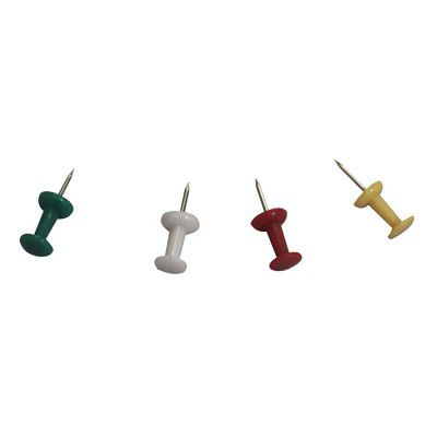 Oddy Push Pins Damroo Shape - PP50-9523 - Set of 50 Dibbi