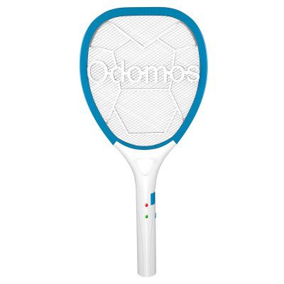 Odomos Mosquito Killer Racquet | Rechargeable Insect Killer Bat with LED Light