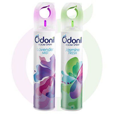 Odonil Air Freshener Room Spray - 440 ml Combo (Pack of 2, 220ml each)