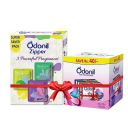 Odonil Bathroom Air Freshener Combo : Zipper Mixed Fragrances - 30g(3x10g) + Block Mixed Fragrances - 192g(4x48g) | Long Lasting Fragrance...