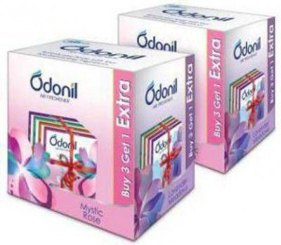 Odonil Lavender, Jasmine, Rose, Sandal Car Freshener Spray Air Freshener for Home ( Pack of 4)  (4 x 50 g)