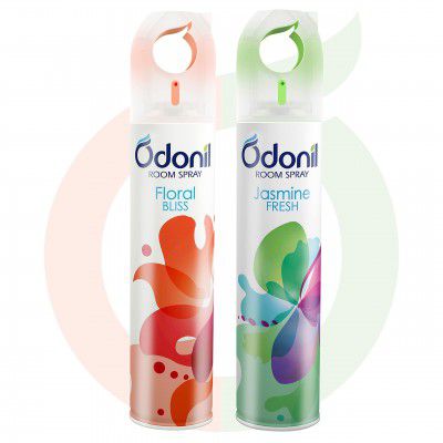 Odonil Room Air Freshener Spray - 440ml Combo (Pack of 2, 220ml each)