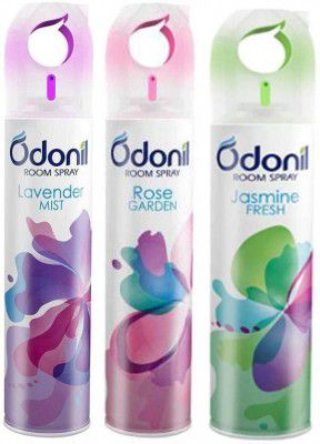 Odonil Special Room Freshner (Rose+Jasmine+Lavender) (3 X 150 Ml) - 450ML