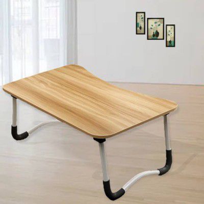 OET Multi-Purpose Wood Portable Laptop Table  (Finish Color - Beige, Pre Assembled)