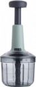 OFFYX Hand Push Chopper 900 ML with 4 Stainless Steel Blades Vegetable & Fruit Chopper  (Pack Of 1)...