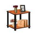 OFIXO 2-Tier 40X40 Multipurpose Turn-N-Tube End Table...