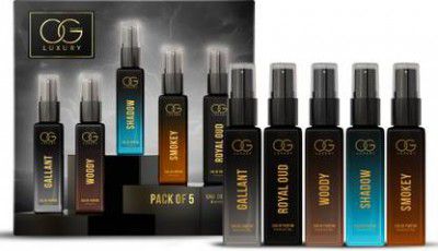 OG BEAUTY Luxury Perfume Gift Set for Men | 5 Eau De Parfum Scents | Long-Lasting Eau de Parfum - 40 ml  (For Men)