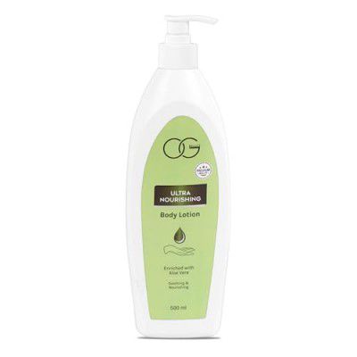 OG BEAUTY Ultra Nourishing Body Lotion |100% Natural Aloe Vera Extracts | Long lasting moisturization | For Men & Women | 500 ML