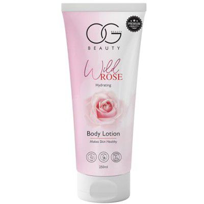 OG BEAUTY Wild Rose Body Lotion | Moisturizing Body Lotion With Germ Shield | Infused With Rose Extract For Deep Nourishment | Daily Use Hand & Body Cream | 250 Ml