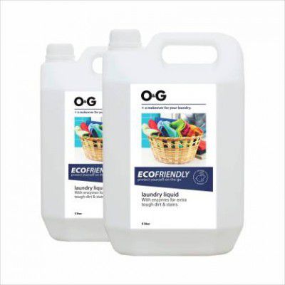 O&G Liquid Detergent, 10 Litre Blossom Liquid Detergent  (2 x 5 L)