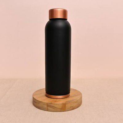 OGGN 950 ml Copper Bottle  (Pack of 1, Black)