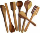 OGGN SS7DECOG Wooden Spatula  (Pack of 7)...