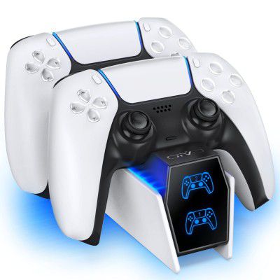 OIVO PS5 Charging Station 2H Fast PS5 Controller Charger for Playstation 5 Dualsense Controller