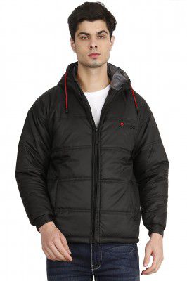 OJASS Men's Polyester Standard Length Bomber Jacket