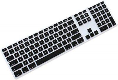 OJOS Ultra Thin TPU Keyboard Cover Skin for Apple iMac Keyboard Numeric Keypad Wired USB A1243 (NOT FIT Magic Keyboard) Full Size Numeric Keypad Protector