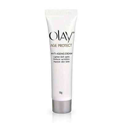 Olay Age Protect | with Salicylic Acid, Aloe Vera Extract, BHA | Stimulates skin's renewal process, gives radiant, younger looking skin |Suitable for Normal, Dry, Oily & Combination skin |18 gm