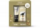 OLAY Total Effects 7 in 1, Exfoliating Cleanser 100g + Anti Ageing Moisturiser (SPF 15) 50g...