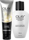 OLAY Moisturising Lotion with Coconut, Caster Seed Oil, Glycerin (150ml) & Total Effects 7 in 1 Exfoliating Cleanser (100gm)  (2 Items in the set)...