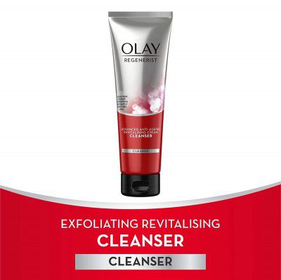 Olay Regenerist Cleanser |with Salicylic Acid & Exfoliating Silica beads |100 gm