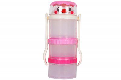 Ole Baby Snack Dispenser Stackable BPA Free Mini Food Containers Set of 4